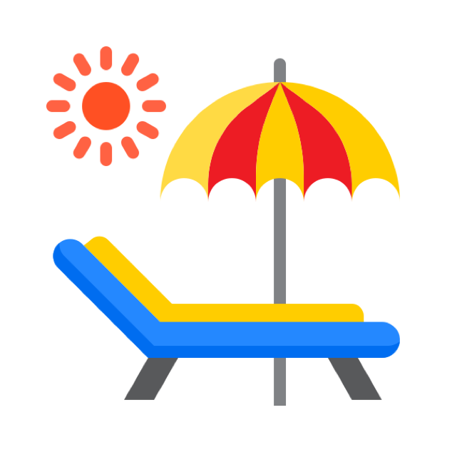 Icone d'un parasol